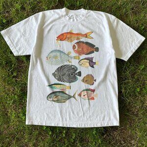 Vintage Fish Art T-shirt